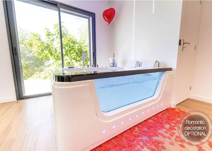 Romantic With Jacuzzi Lejlighed